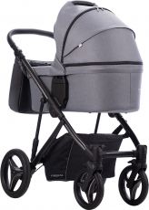Детская коляска 2 в 1 Bebetto Pascal (03) light gray